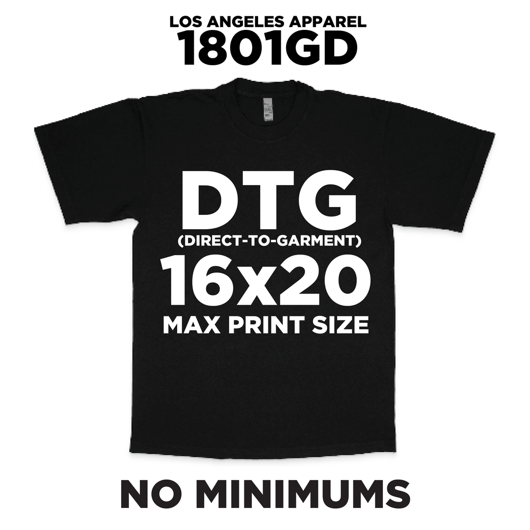 DTG - 1801GD Los Angeles Apparel